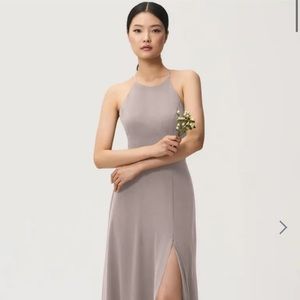 Jenny Yoo, Kayla, Luxe Chiffon, Color: Woodrose, Size: 4